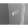 Mexen Mist-F kabina prysznicowa składana prawa 115 x 70 cm, transparent, nikiel szczotkowany - 8A6T-115-070-97-00-P