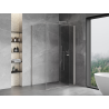 Mexen Mist-F kabina prysznicowa składana prawa 70 x 85 cm, transparent, nikiel szczotkowany - 8A6T-070-085-97-00-P
