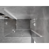 Mexen Mist-F Duo kabina prysznicowa składana prawa 95 x 120 cm, transparent, biała - 8A6-095L-120P-20-00