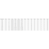 Mexen Mist-F Duo kabina prysznicowa składana prawa 110 x 115 cm, transparent, gun gray szczotkowany - 8A6-110L-115P-66-00