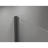 Mexen Mist-F Duo kabina prysznicowa składana prawa 100 x 110 cm, transparent, gun metal - 8A6-100L-110P-95-00