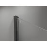 Mexen Mist-F Duo kabina prysznicowa składana prawa 85 x 120 cm, transparent, gun metal - 8A6-085L-120P-95-00