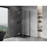 Mexen Mist-F Duo kabina prysznicowa składana 120 x 120 cm, transparent, gun metal - 8A6-120L-120P-95-00