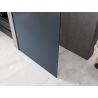 Mexen Kioto ścianka prysznicowa Walk-in 100 x 200 cm, ombre niebieska 8 mm, czarna - 800-100-101-70-46