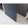 Mexen Kioto ścianka prysznicowa Walk-in 150 x 200 cm, ombre niebieska 8 mm, gun metal - 800-150-101-95-46
