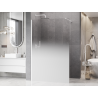 Mexen Kioto ścianka prysznicowa Walk-in 140 x 200 cm, ombre biała 8 mm, biała - 800-140-101-20-86