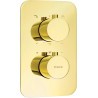 Deante Therm bateria wannowo-prysznicowa podtynkowa termostatyczna, złota - BXY ZEBT