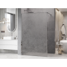 Mexen Kioto ścianka prysznicowa Walk-in 100 x 200 cm, crackle transparent 12 mm, chrom - 800-100-101-01-04-X