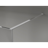 Mexen Kioto ścianka prysznicowa Walk-in 100 x 200 cm, crackle transparent 12 mm, chrom - 800-100-101-01-04-X
