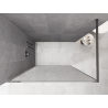Mexen Kioto ścianka prysznicowa Walk-in 80 x 200 cm, crackle transparent 12 mm, chrom - 800-080-101-01-04-X