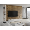 Mexen Lam-SF 26 lamele ścienne akustyczne 280 x 30 cm, filc 9 mm, fornir techniczny, Dąb Classic - S106-280-26-041