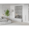 Mexen Form 04 panel ścienny akustyczny 60 x 60 cm (4szt.), filc 9 mm, Lustro - S111-60607-04-099