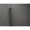 Mexen Kioto ścianka prysznicowa Walk-in 100 x 200 cm, brąz 8 mm, gun gray szczotkowany - 800-100-101-66-32