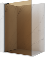 Mexen Kioto L ścianka prysznicowa Walk-in 70 x 200 cm, brąz, czarna - 800-070-103-70-32