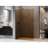 Mexen Kioto L ścianka prysznicowa Walk-in 70 x 200 cm, brąz, gun metal - 800-070-103-95-32