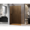 Mexen Kioto L ścianka prysznicowa Walk-in 100 x 200 cm, brąz, gun metal - 800-100-103-95-32