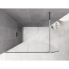 Mexen Kioto-P ścianka prysznicowa Walk-in 80 x 200 cm, transparent 8 mm, chrom - 800-080-101-01-00-P
