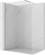 Mexen Kioto-P ścianka prysznicowa Walk-in 100 x 200 cm, transparent 8 mm, chrom - 800-100-101-01-00-P