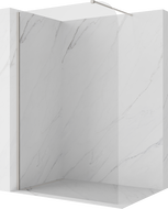 Mexen Kioto-P ścianka prysznicowa Walk-in 90 x 200 cm, transparent 8 mm, nikiel szczotkowany - 800-090-101-97-00-P