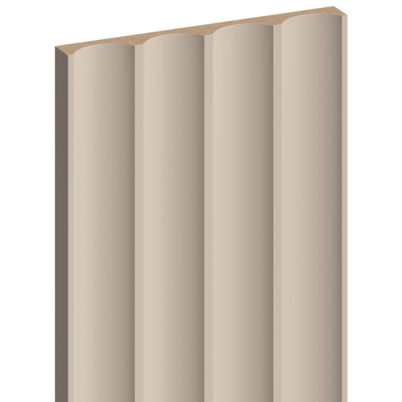 Mexen Strio 01 lamele ścienne ryflowane 280 x 14,5 cm (2szt), kaszmir - S120-280-01-302