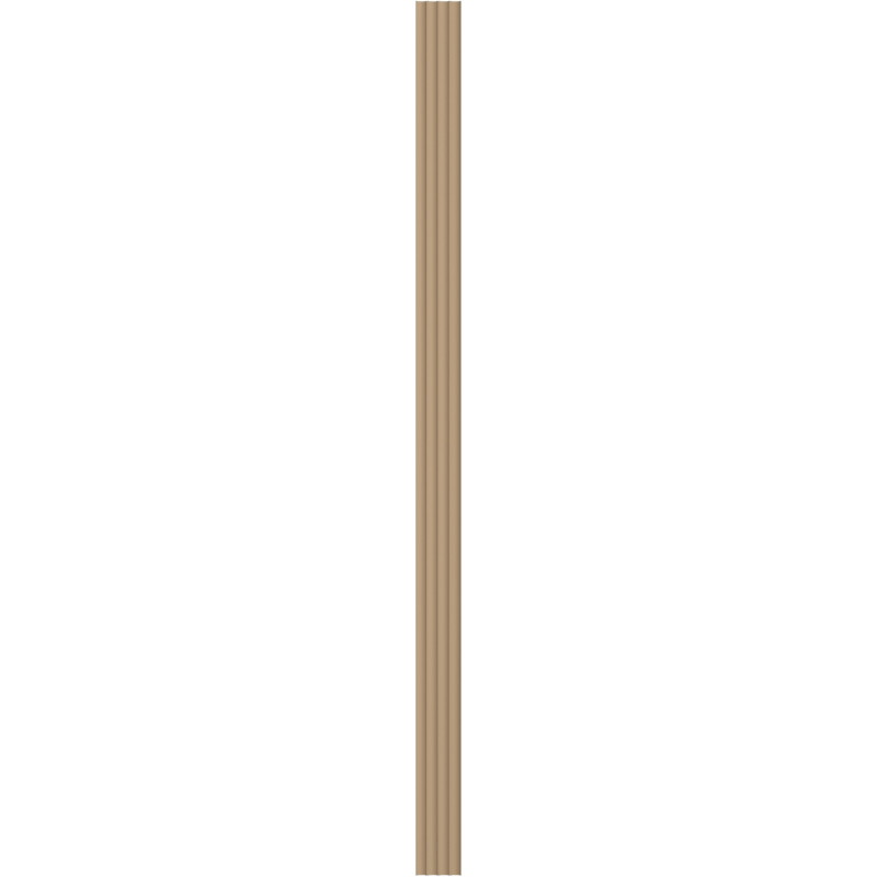 Mexen Strio 01 lamele ścienne ryflowane 280 x 14,5 cm (2szt), cappuccino - S120-280-01-304