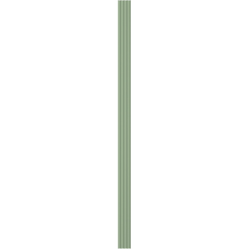 Mexen Strio 01 lamele ścienne ryflowane 280 x 14,5 cm (2szt), szałwia - S120-280-01-310