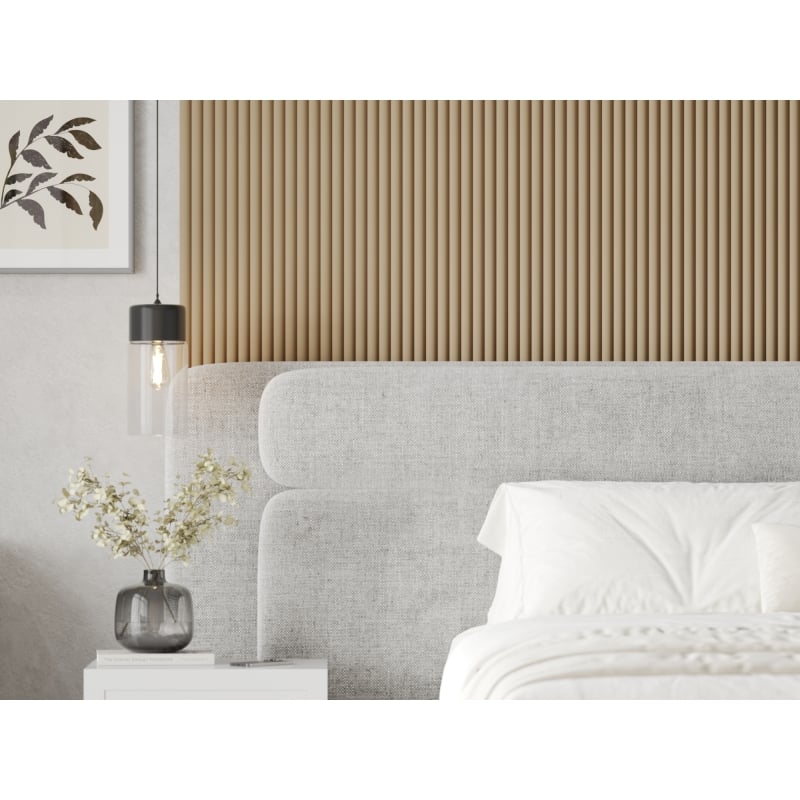 Mexen Strio 02 próbka lameli ściennych ryflowanych cappuccino - S120-02-304-S
