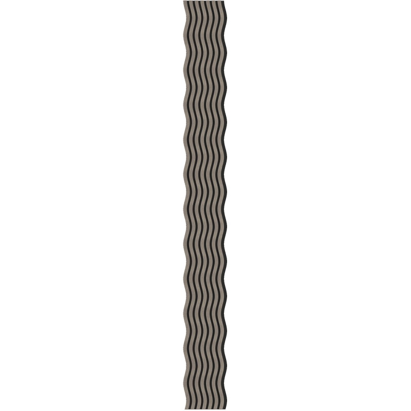 Mexen Lam-SF 01 lamele ścienne akustyczne 280 x 30 cm, filc 9 mm, fornir techniczny, Szary Dąb - S106-280-01-043