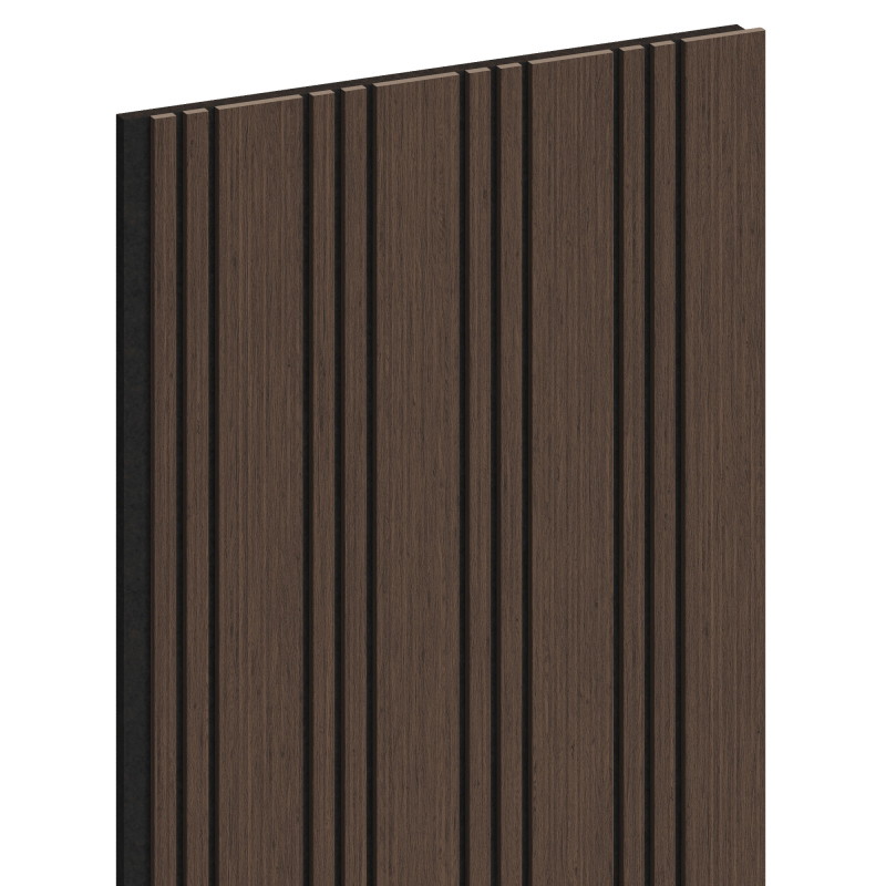 Mexen Lam-F Nano 01 próbka lameli ściennych akustycznych, filc 5 mm, fornir techniczny, Dąb Mocca - S108-045-S