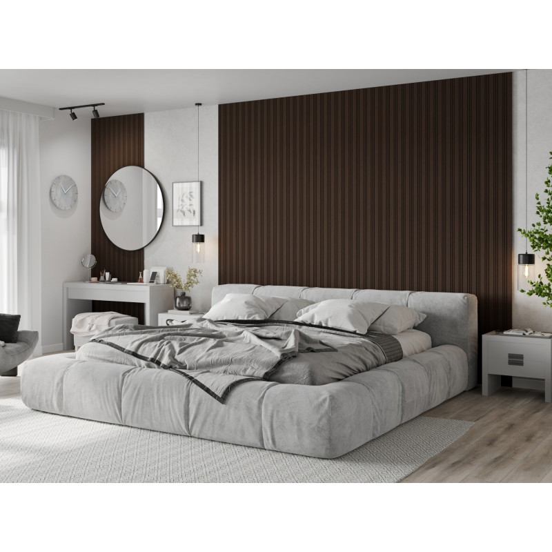Mexen Lam-F Nano 01 próbka lameli ściennych akustycznych, filc 5 mm, fornir techniczny, Dąb Mocca - S108-045-S