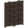 Mexen Form 03 próbka panelu ściennego akustycznego, filc 9 mm, fornir techniczny, Dąb Mocca - S111-03-045-S