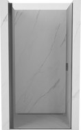 Mexen Mist-B drzwi prysznicowe uchylne 95 cm, transparent, gun gray szczotkowany - 8A2-095-000-66-00