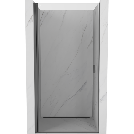 Mexen Mist-B drzwi prysznicowe uchylne 90 cm, transparent, gun metal - 8A2-090-000-95-00