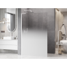 Mexen Kioto L ścianka prysznicowa Walk-in 100 x 200 cm, ombre biała 8 mm, biała - 800-100-103-20-86