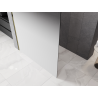 Mexen Kioto L ścianka prysznicowa Walk-in 70 x 200 cm, ombre biała 8 mm, złota - 800-070-103-50-86