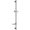 Mexen DF drążek prysznicowy z mydelniczką 80 cm, gun gray szczotkowany - 79382-66