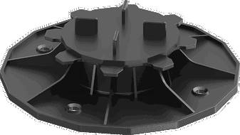 Mexen UniC wspornik tarasowy regulowany pod płyty 35-70 mm - C9902-035-070