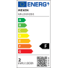 Mexen Aura żarówka LED G9, 2W, Ciepła - 3000K, 200 lm - L120-G9-0230-01