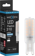 Mexen Aura żarówka LED G9, 3W, Neutralna - 4000K, 300 lm - L120-G9-0340-01