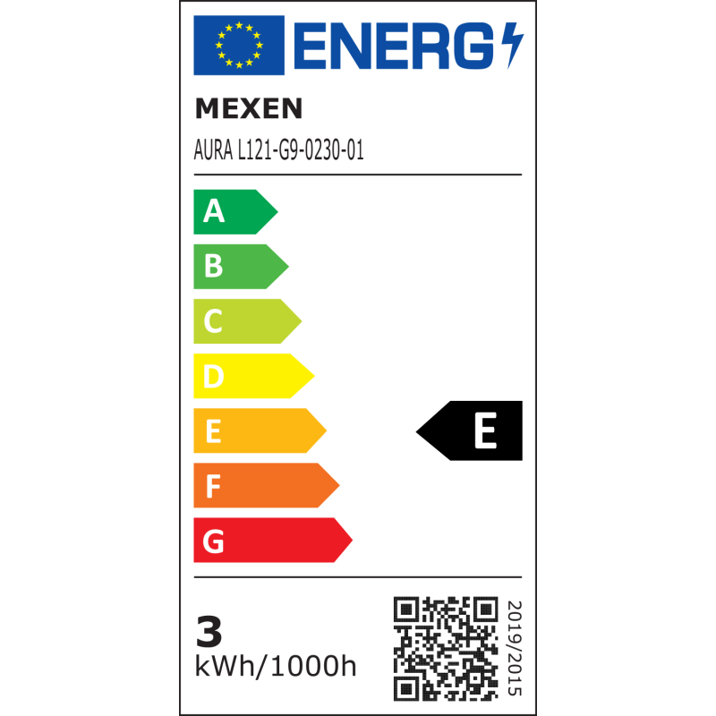 Mexen Aura żarówka LED G9, 2W, Ciepła - 3000K, 200 lm - L120-G9-0230-01