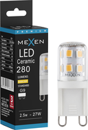 Mexen Aura żarówka LED G9, 2W, Ciepła - 3000K, 200 lm - L120-G9-0230-01