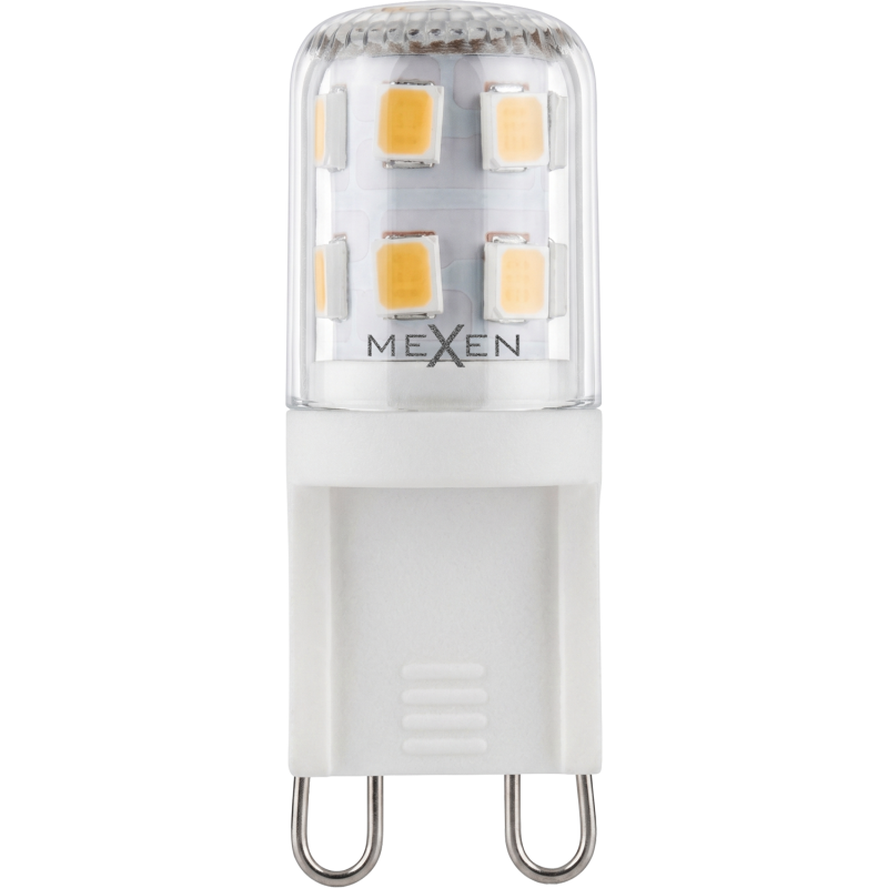 Mexen Aura żarówka LED G9, 2,5W, Ciepła - 3000K, 280 lm - L121-G9-0230-01