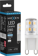 Mexen Aura żarówka LED G9, 2,5W, Neutralna - 4000K, 280 lm - L121-G9-0240-01