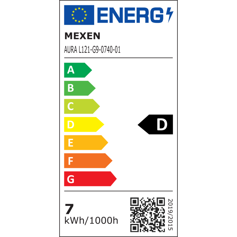 Mexen Aura żarówka LED G9, 7W, Neutralna - 4000K, 980 lm - L121-G9-0740-01