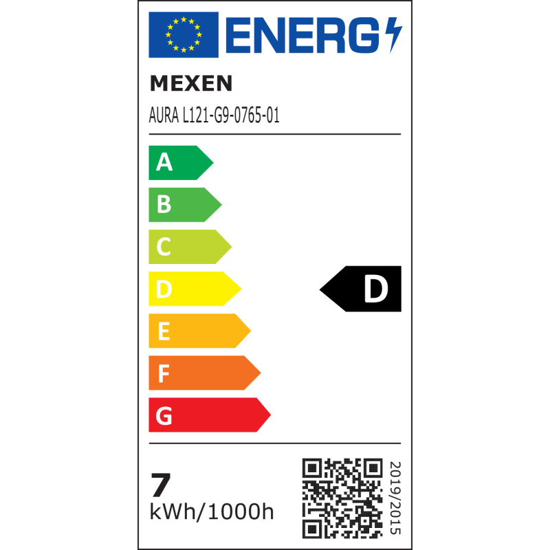 Mexen Aura żarówka LED G9, 7W, Neutralna - 4000K, 980 lm - L121-G9-0740-01