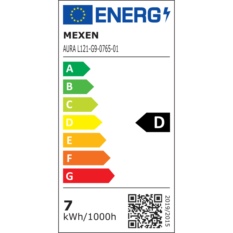 Mexen Aura żarówka LED G9, 7W, Zimna - 6500K, 980 lm - L121-G9-0765-01