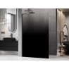 Mexen Kioto L ścianka prysznicowa Walk-in 110 x 200 cm, ombre czarna 8 mm, czarna - 800-110-103-70-76