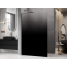Mexen Kioto L ścianka prysznicowa Walk-in 100 x 200 cm, ombre czarna 8 mm, gun metal - 800-100-103-95-76