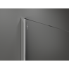 Mexen Kioto+ ścianka prysznicowa z półką Walk-in 100 x 200 cm, brąz 8 mm, chrom - 800-100-121-01-32