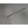 Mexen Kioto+ ścianka prysznicowa z półką Walk-in 120 x 200 cm, brąz 8 mm, gun metal - 800-120-121-95-32